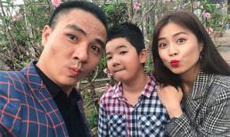 MC Hoàng Linh khoe ảnh thân thiết với con riêng của ông xã Mạnh Hùng