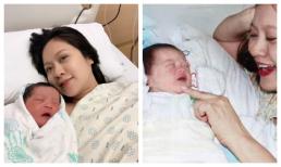 Canh vợ ở bệnh viện, Đức Thịnh gây hoang mang khi đố khán giả phân biệt hai con lúc mới sinh hộ mình