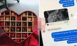 Mua socola tặng người yêu dịp Valentine, thanh niên 'mất chất' tán luôn em gái bán hàng