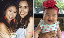 Vẻ ngoài bụ bẫm, đáng yêu của cháu gái Tăng Thanh Hà