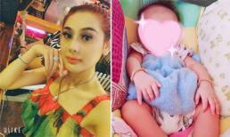 Lần đầu làm mẹ, 'mỹ nhân chuyển giới' Lâm Khánh Chi lo lắng khi con bị bệnh