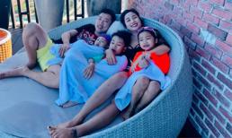 Gia đình Ốc Thanh Vân đi biển Vũng Tàu mừng sinh nhật 2 vợ chồng