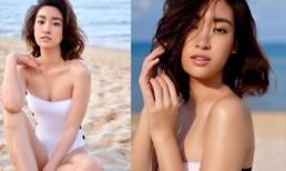 Hoa hậu Đỗ Mỹ Linh khoe thân hình quyến rũ chết người với bikini