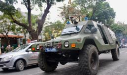 Công an Hà Nội xuất quân, triển khai xe bọc thép tăng cường an ninh cho hội nghị thượng đỉnh Mỹ - Triều