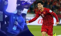 Công Phượng tái hiện động tác ăn mừng ấn tượng tại Asian Cup trước CĐV Incheon United