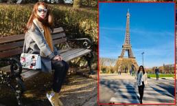 Ca sĩ Mỹ Dung du ngoạn các nước châu Âu, tự thấy may mắn vì vẫn chưa tăng kí nào