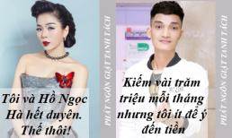 Phát ngôn 'giật tanh tách' (P213): Lệ Quyên hết duyên với Hồ Ngọc Hà; Mạc Văn Khoa ít để ý đến tiền dù kiếm vài trăm triệu một tháng