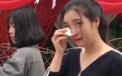 Sự thật clip cô gái xinh đẹp bật khóc giữa đám cưới của người yêu 9 năm