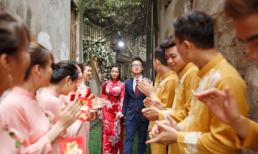 MC 'Cà phê sáng' Dương Sơn Lâm tổ chức lễ ăn hỏi với bà xã xinh như hot girl