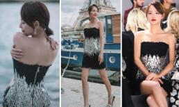 Không hề kém cạnh Angelababy, mỹ nhân đẹp nhất 'Diên Hi công lược' tỏa sáng ở Paris với thân hình siêu mỏng manh