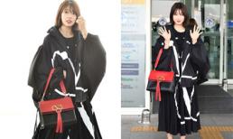 Lên đường tham dự Tuần lễ thời trang Paris, Park Shin Hye bị soi mất dáng với đồ rộng thùng thình