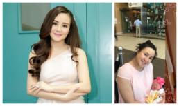 Vy Oanh tiết lộ tăng 24 kg cả hai lần mang thai, xấu không còn chỗ để xấu