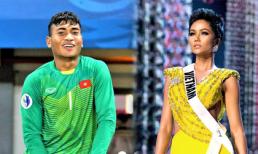 Hoa hậu H'Hen Niê khoe em trai có tên trong danh sách U23 Việt Nam dự giải châu Á