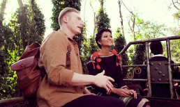 H’Hen Niê rạng rỡ ngồi xe công nông dưới núi trời Tây Nguyên cùng Kyo York