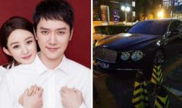 Phùng Thiệu Phong chuẩn bị xe sang chờ bà xã Triệu Lệ Dĩnh xuất viện