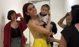 Lâm Khánh Chi công khai xuất hiện cùng con trai ruột giữa chốn đông người