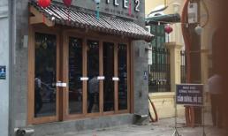 Công an Hà Nội niêm phong quán cà phê nghi có người nước ngoài tử vong sau khi hút bóng cười