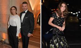 Trở về từ Việt Nam, David Beckham cùng bà xã tham gia sự kiện có Công nương Kate Middleton góp mặt 