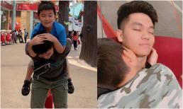 Lê Phương khoe loạt ảnh cực tình cảm giữa chồng trẻ và con trai riêng Cà Pháo