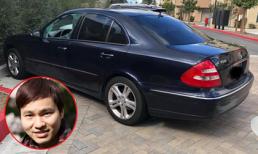 Xe sang của ca sĩ Đình Bảo tại Mỹ bị kẻ gian đập cửa kính lấy cắp đồ bên trong