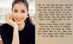 Dù đang ở Mỹ, Phạm Hương tuyên bố vẫn viết tiếp ước mơ và sớm quay lại