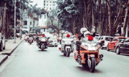 Choáng với dàn môtô phân khối lớn tiền tỷ đi rước dâu ở Hà Nội