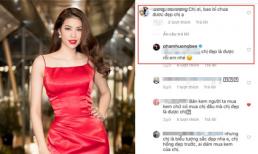 Vừa tiết lộ sắp ra sản phẩm mới mang tên mình thì bị chê, Phạm Hương: 'Chị đẹp là được rồi em nhé'