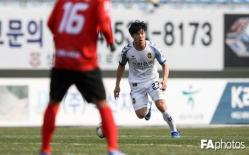  25 phút trình diễn của Công Phượng trong trận đấu giữa Incheon United và Sangju Sangmu