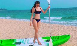 Vóc dáng đẹp miễn chê của Á hậu Thúy Vân khi diện bikini 2 mảnh