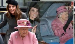 Lần đầu dự sự kiện riêng cùng Nữ hoàng, Kate Middleton thể hiện đẳng cấp thời trang và cách ứng xử của 1 Hoàng hậu tương lai