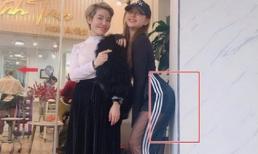 Khổ như bạn gái Quang hải: Chỉnh vòng 3 quá đà làm cong tường phía sau liền bị dân mạng lôi ra chỉ trích gay gắt