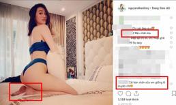 Khánh My khoe thân hình nóng bỏng nhưng lại bị nhắc nhở chân bẩn như Kỳ Duyên