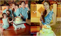 Bà xã Lý Hải - Minh Hà đón sinh nhật tuổi 34 ấm áp bên chồng và các con