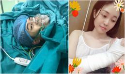 Bộ đôi MC VTV 'rủ nhau' nhập viện: Đức Bảo mổ dây chằng, Thùy Linh ngã gãy tay