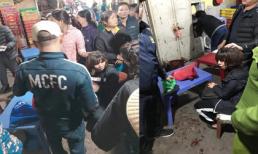 Điều tra nghi án bịt mặt nổ súng, cướp tài sản của nữ tiểu thương ở chợ Long Biên