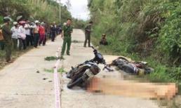 Ba xe máy tông nhau, 2 người chết, 5 người bị thương