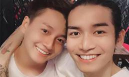 Ngô Kiến Huy càng tô đậm thêm nghi án 'trai cong' khi diện áo đôi với BB Trần
