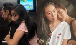 Vợ Phạm Anh Khoa 'than thở' việc con gái quấn bố, Tăng Thanh Hà vào 'thả tim'