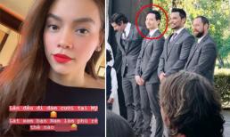 Hồ Ngọc Hà đi dự đám cưới mà bạn trai Kim Lý làm phù rể