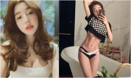 Uống một mạch hết 9 lon bia, Elly Trần vẫn tỉnh bơ đăng hình gợi cảm