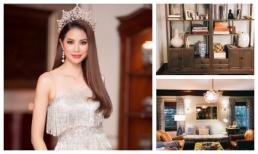 Một năm ở Mỹ, Phạm Hương mới dần hé lộ nội thất trong tổ ấm cực sang chảnh