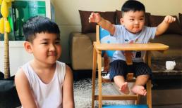 Hải Băng thích thú khoe ảnh con trai và con riêng của Thành Đạt giống nhau như hai giọt nước