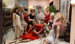 Dân mạng 'cười vỡ bụng' vì buổi tiệc mặc đầm ngủ nữ của hội bạn thân Hoàng Ku