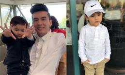 Con trai kháu khỉnh, đáng yêu là vậy, nhưng Đan Trường lại lo lắng vì bé trưởng thành sớm