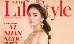 Nữ hoàng Vi Nhạn Ngọc đẹp như nữ thần trên bìa tạp chí