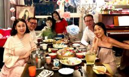 Đoan Trang - Hà Kiều Anh đến tham dự tiệc sinh nhật hai con của Hồng Nhung