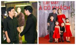 Trường Giang phát tướng sau khi lập gia đình, Lý Hải cùng vợ và 4 con “công phá” thảm đỏ ra mắt phim