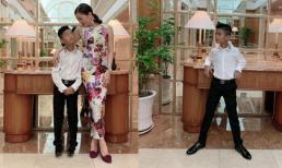 Lệ Quyên khoe con ngày càng cao lớn, đẹp trai như soái ca