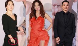 Xuất hiện tại lễ trao giải Kim Tượng, Song Hye Kyo gây thất vọng vì vừa dừ vừa tăng cân, tay cũng không đeo nhẫn cưới