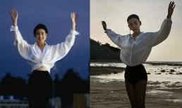 Angelababy bị nghi ngờ bắt chước cách tạo dáng của đàn chị Củng Lợi, dân mạng thi nhau bình luận 